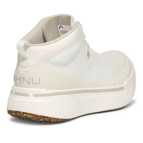 AHNU | Sequence 1 Mid High Top White Platform Lightweight Sneakers | Size 9 main image 6